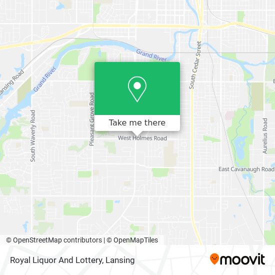 Mapa de Royal Liquor And Lottery