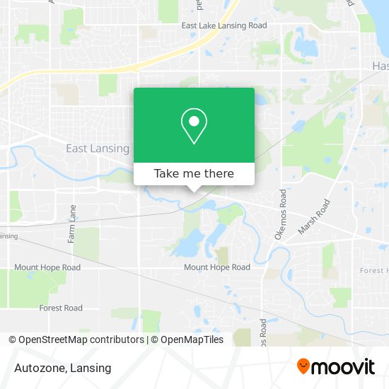 Autozone map