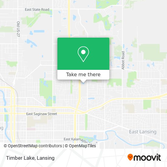 Timber Lake map