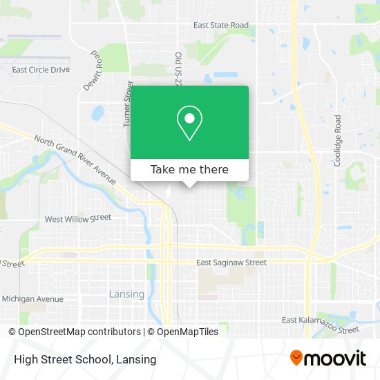 High Street School map
