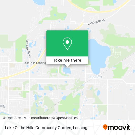 Mapa de Lake O' the Hills Community Garden