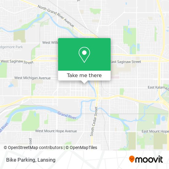 Bike Parking map