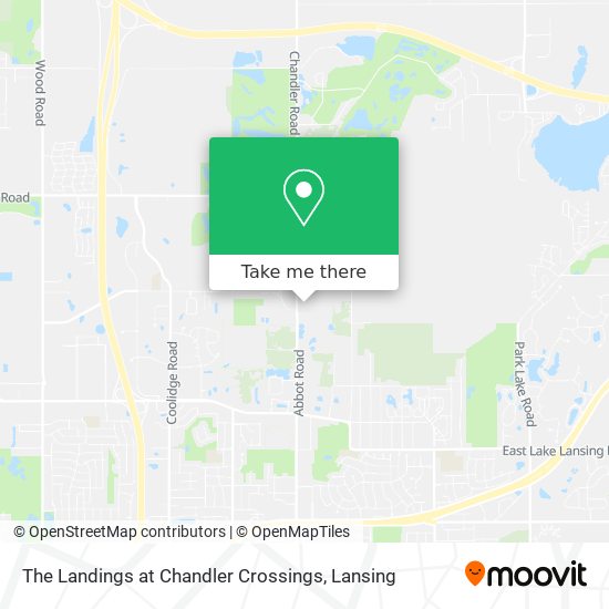 The Landings at Chandler Crossings map