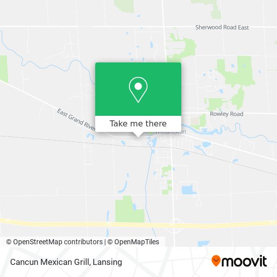 Cancun Mexican Grill map
