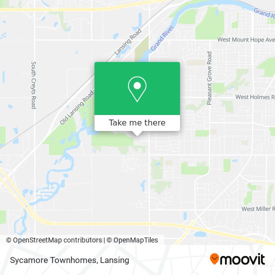 Sycamore Townhomes map