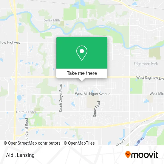 Aldi map