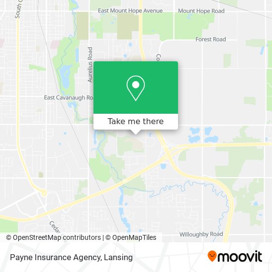 Payne Insurance Agency map