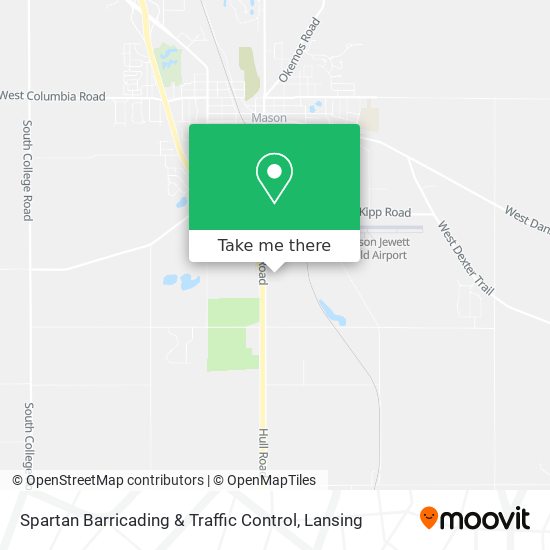 Mapa de Spartan Barricading & Traffic Control