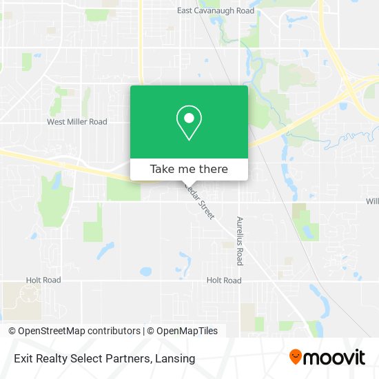 Exit Realty Select Partners map