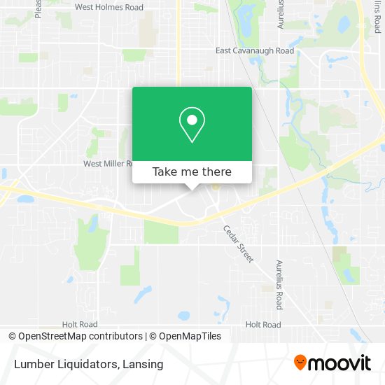 Lumber Liquidators map