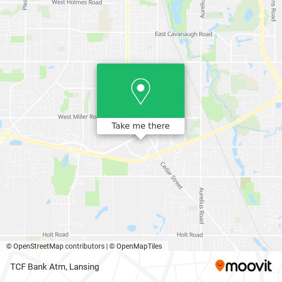 TCF Bank Atm map