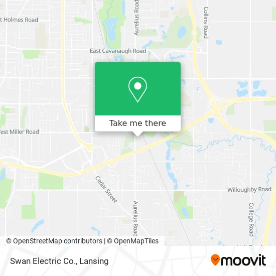 Swan Electric Co. map