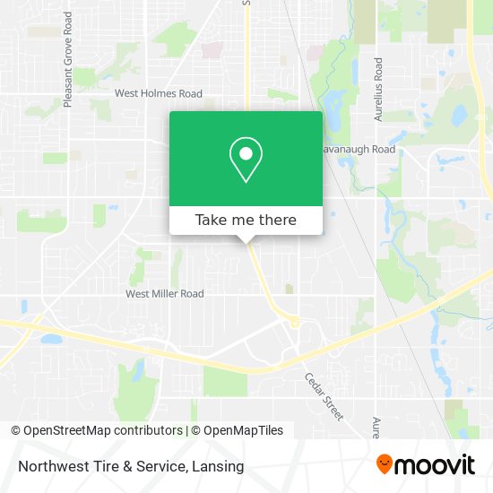 Northwest Tire & Service map