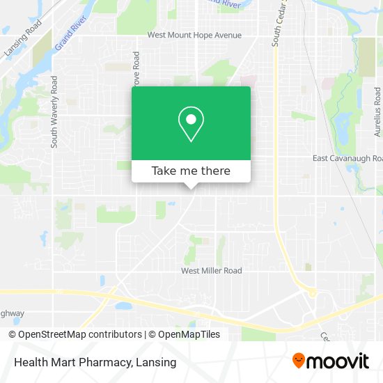 Health Mart Pharmacy map