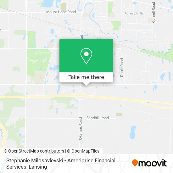 Stephanie Milosavlevski - Ameriprise Financial Services map