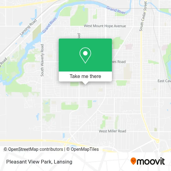 Pleasant View Park map