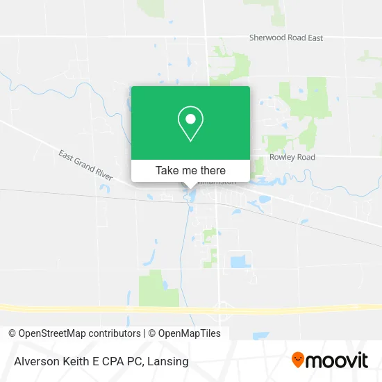Alverson Keith E CPA PC map