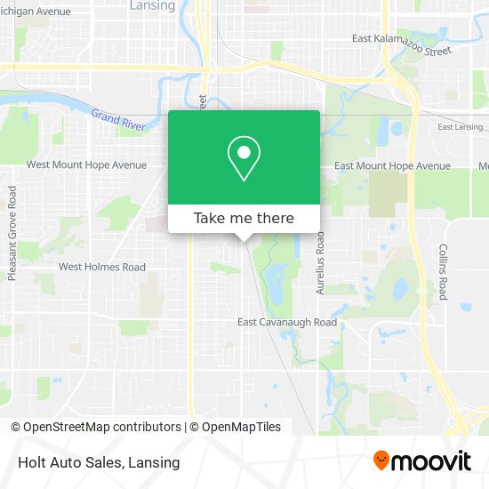 Holt Auto Sales map