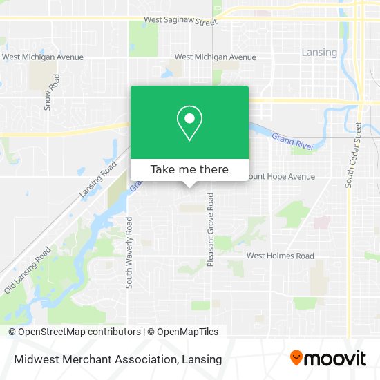 Midwest Merchant Association map