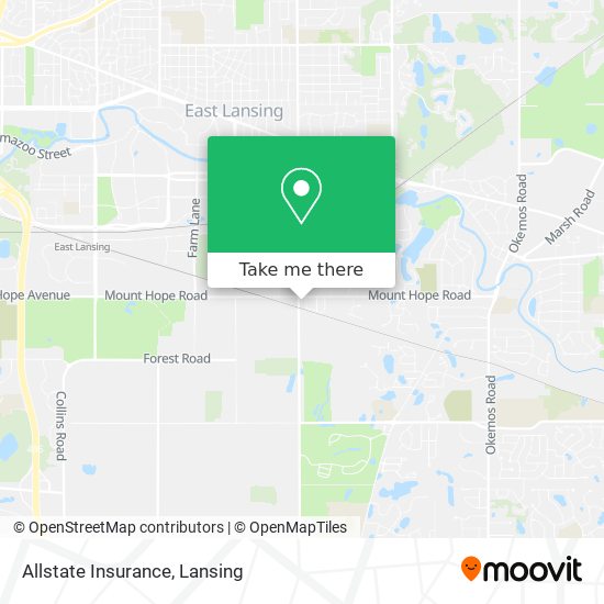 Allstate Insurance map