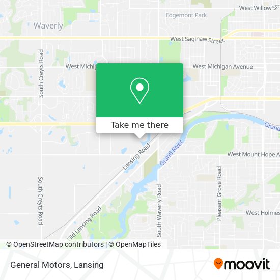 Mapa de General Motors