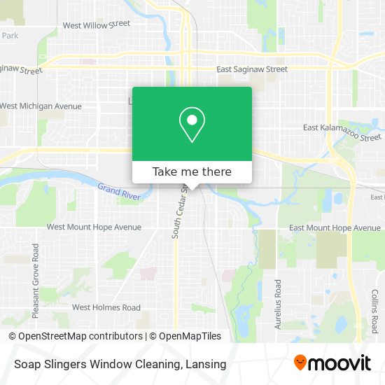 Soap Slingers Window Cleaning map