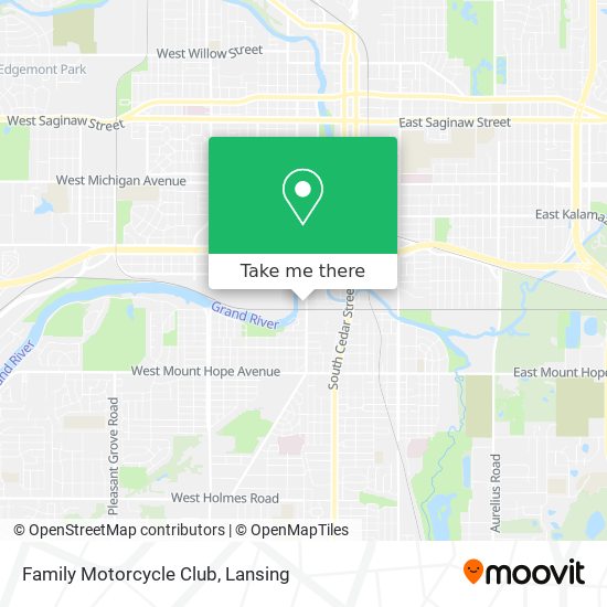 Family Motorcycle Club map