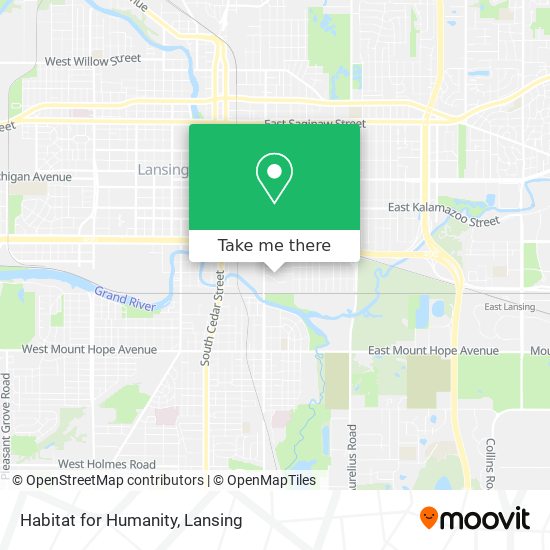 Habitat for Humanity map