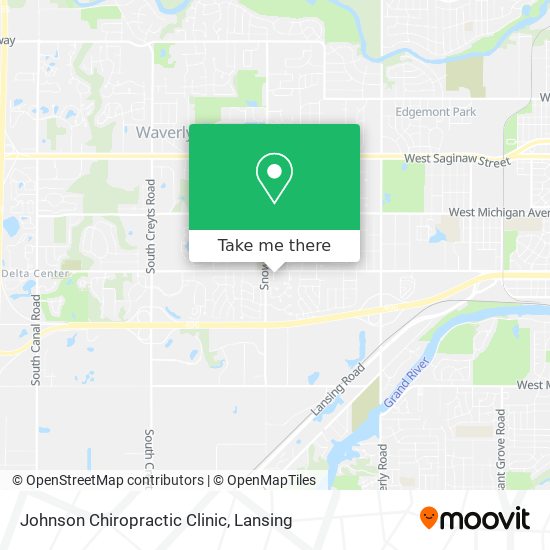 Johnson Chiropractic Clinic map