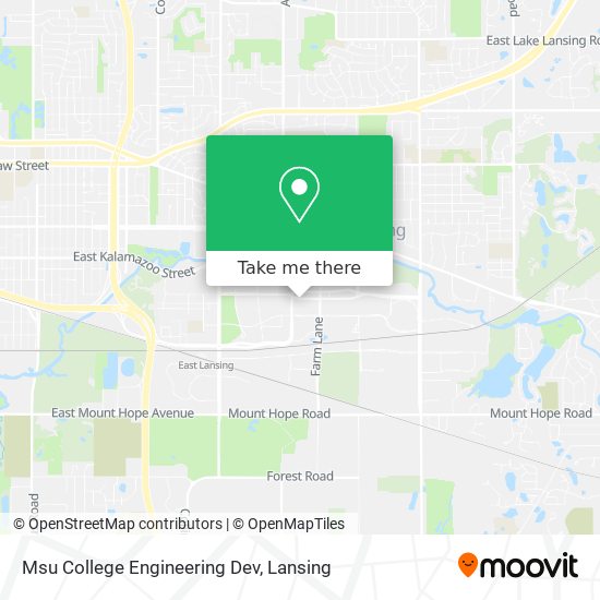 Msu College Engineering Dev map