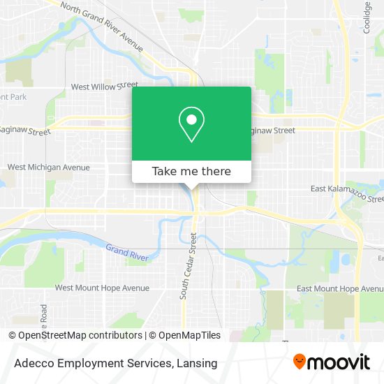 Adecco Employment Services map