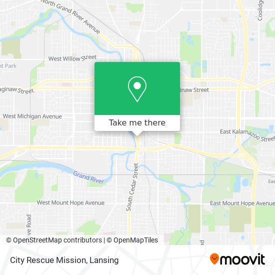 City Rescue Mission map