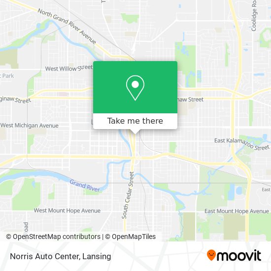 Norris Auto Center map