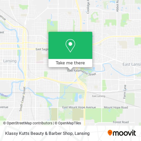 Klassy Kutts Beauty & Barber Shop map