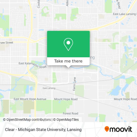 Mapa de Clear - Michigan State University