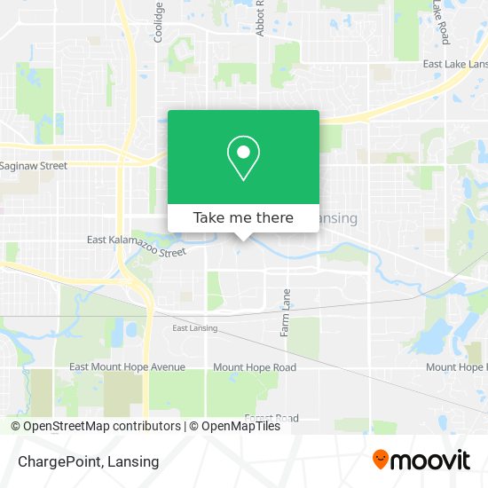 ChargePoint map