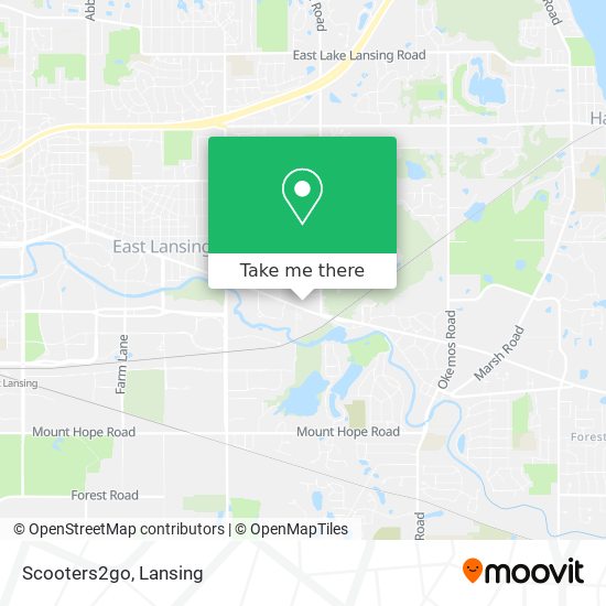 Scooters2go map