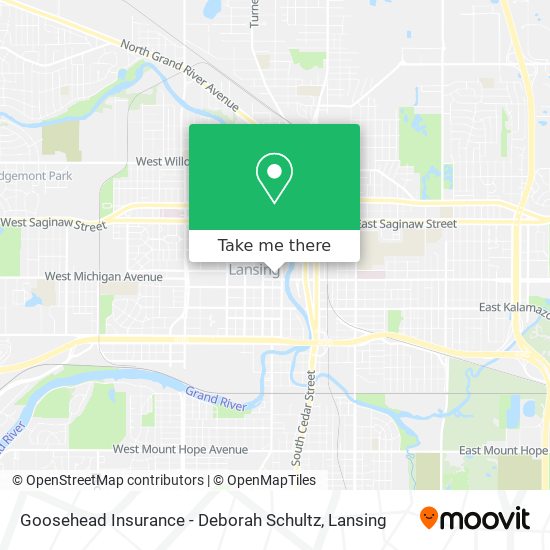 Goosehead Insurance - Deborah Schultz map