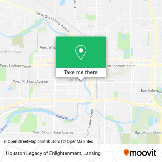 Houston Legacy of Enlightenment map