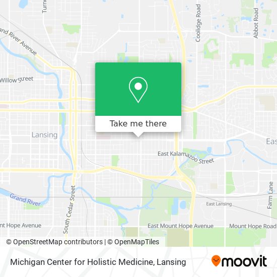 Michigan Center for Holistic Medicine map