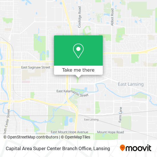 Mapa de Capital Area Super Center Branch Office