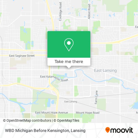 Mapa de WBD Michigan Before Kensington