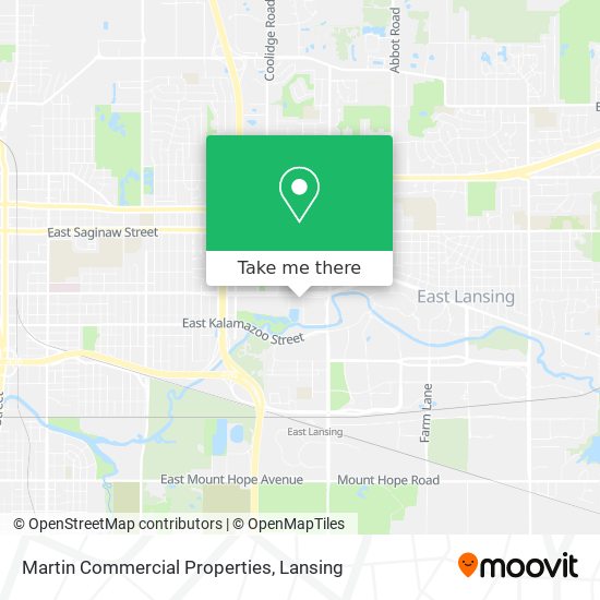 Martin Commercial Properties map