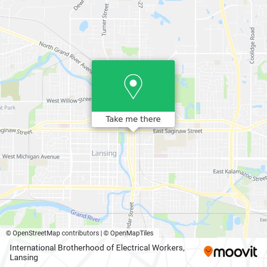 International Brotherhood of Electrical Workers map