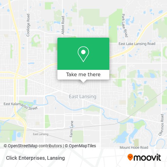 Click Enterprises map