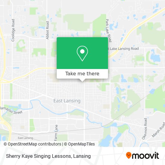 Sherry Kaye Singing Lessons map