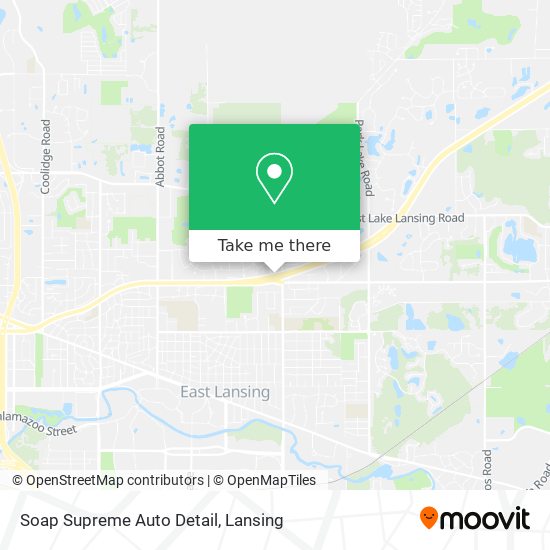 Soap Supreme Auto Detail map
