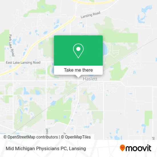 Mid Michigan Physicians PC map