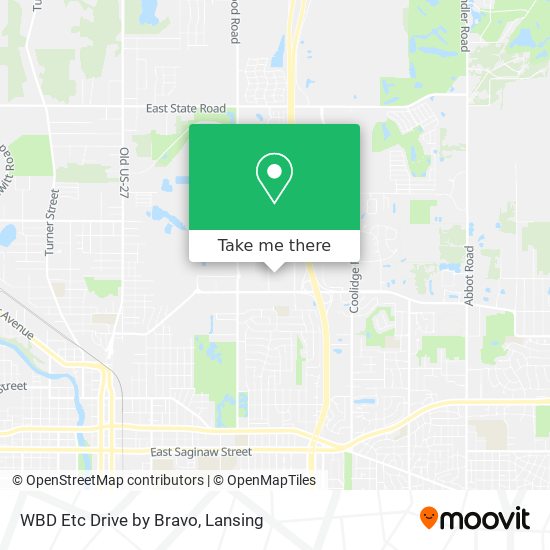 WBD Etc Drive by Bravo map