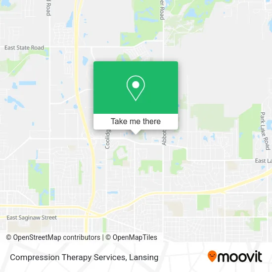 Compression Therapy Services map